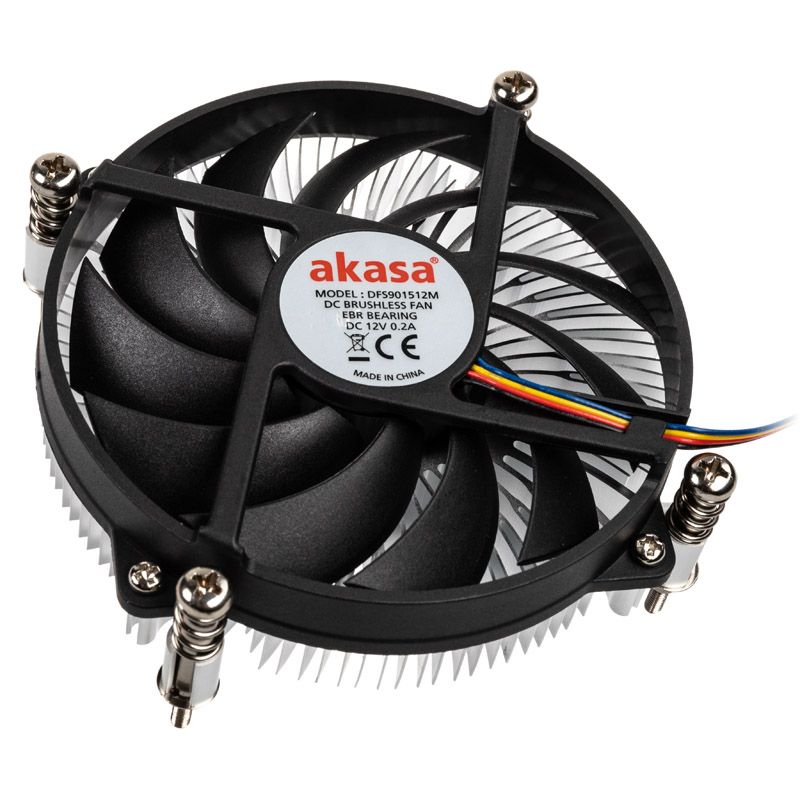 Akasa Low Profile CPU Cooler 92mm