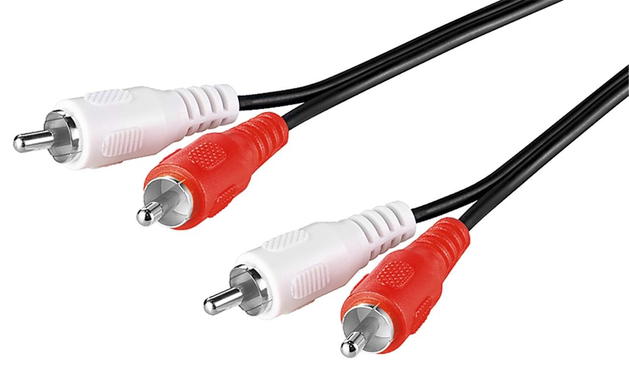 Goobay 2x RCA Audio Cable 10m