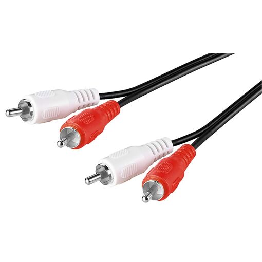 Goobay 2x RCA Audio Cable 10m