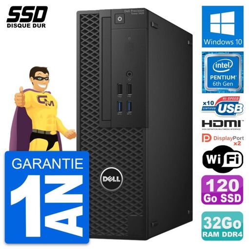 Computadora de escritorio Dell Precision T3420 SFF