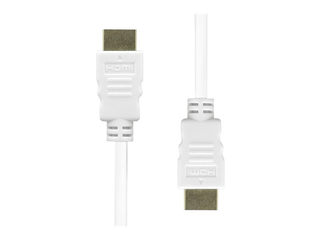 Câble HDMI ProXtend - Blanc 2m 4K30Hz Mascul à Mascul