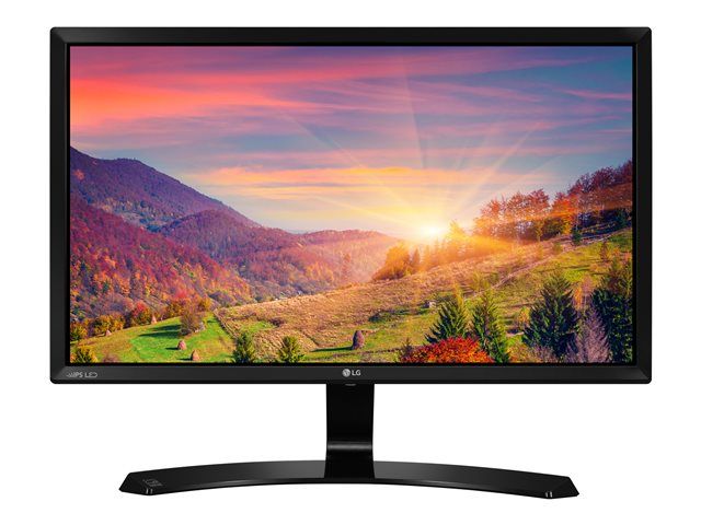 LG 24MP58VQ-P LED Monitor - 24" (23.8" Visible) - Full HD 1920 x 1080 (1080p) - IPS - 250 cd/m² - 1000:1 - 5ms - HDMI, DVI, VGA - Black