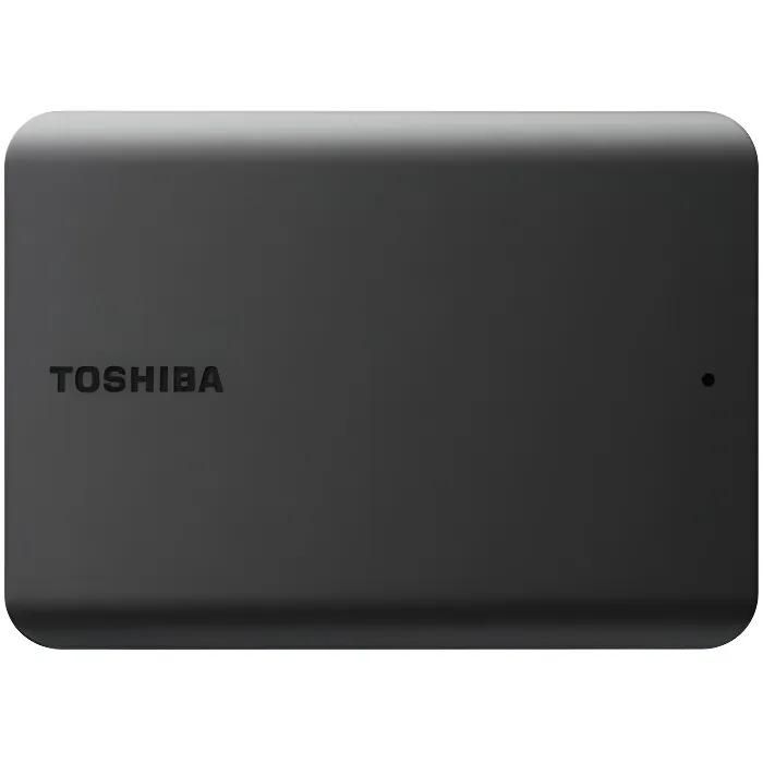 Toshiba Canvio Basics - 1TB External Hard Drive - 2.5 inch - USB 3.2/USB 2.0 - Matte Black
