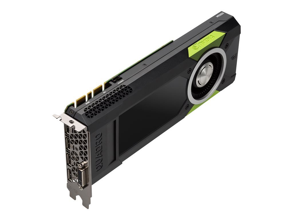 HP NVIDIA Quadro M5000 - Graphics Card - 8GB GDDR5, PCIe 3.0 x16, DVI, 4x DisplayPort - for Z240 (MT, Tower), Z440, Z640, Z840 Workstations