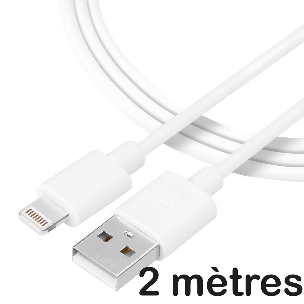 Kabiloo Lightning to USB Cable for Apple iPhone 6s, 2m