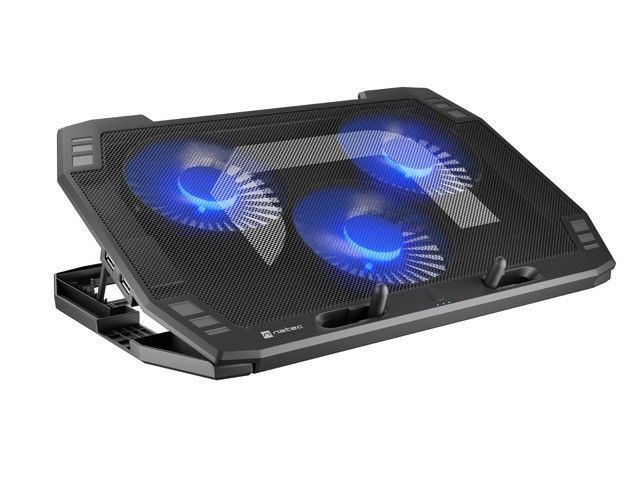 Natec Oriole Laptop Cooling System, 17.3" (43.9 cm), Black