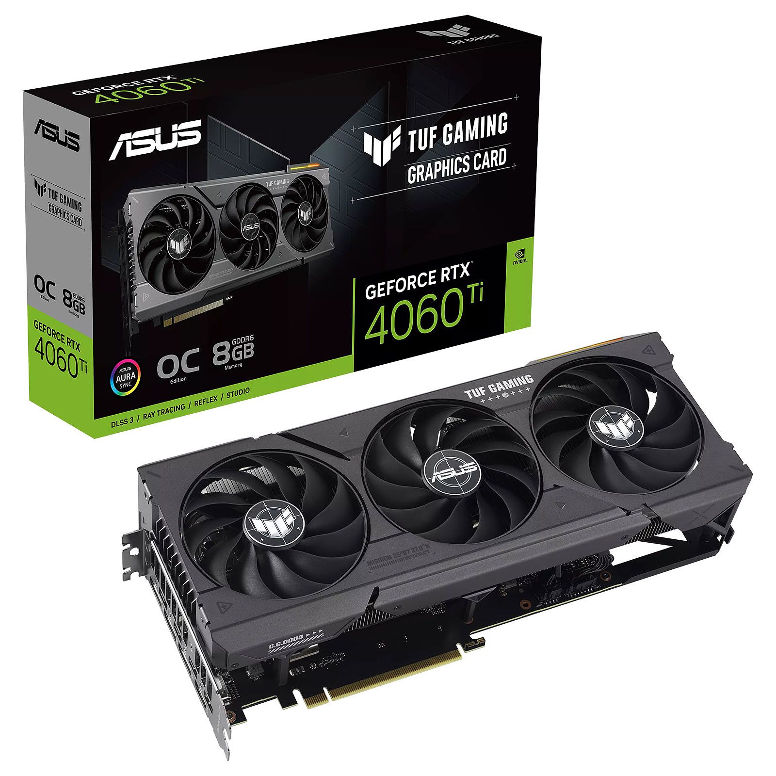 ASUS TUF Gaming GeForce RTX 4060 Ti 8GB - OC Edition Graphics Card