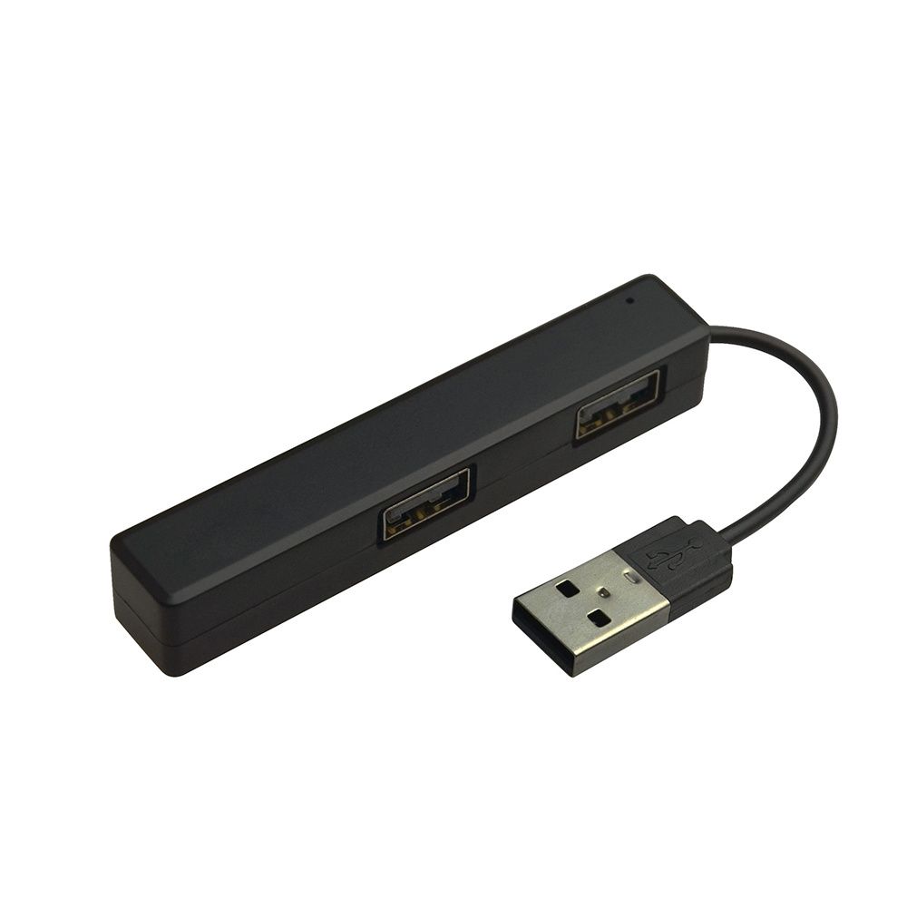 USB 4-Port Hub, Black