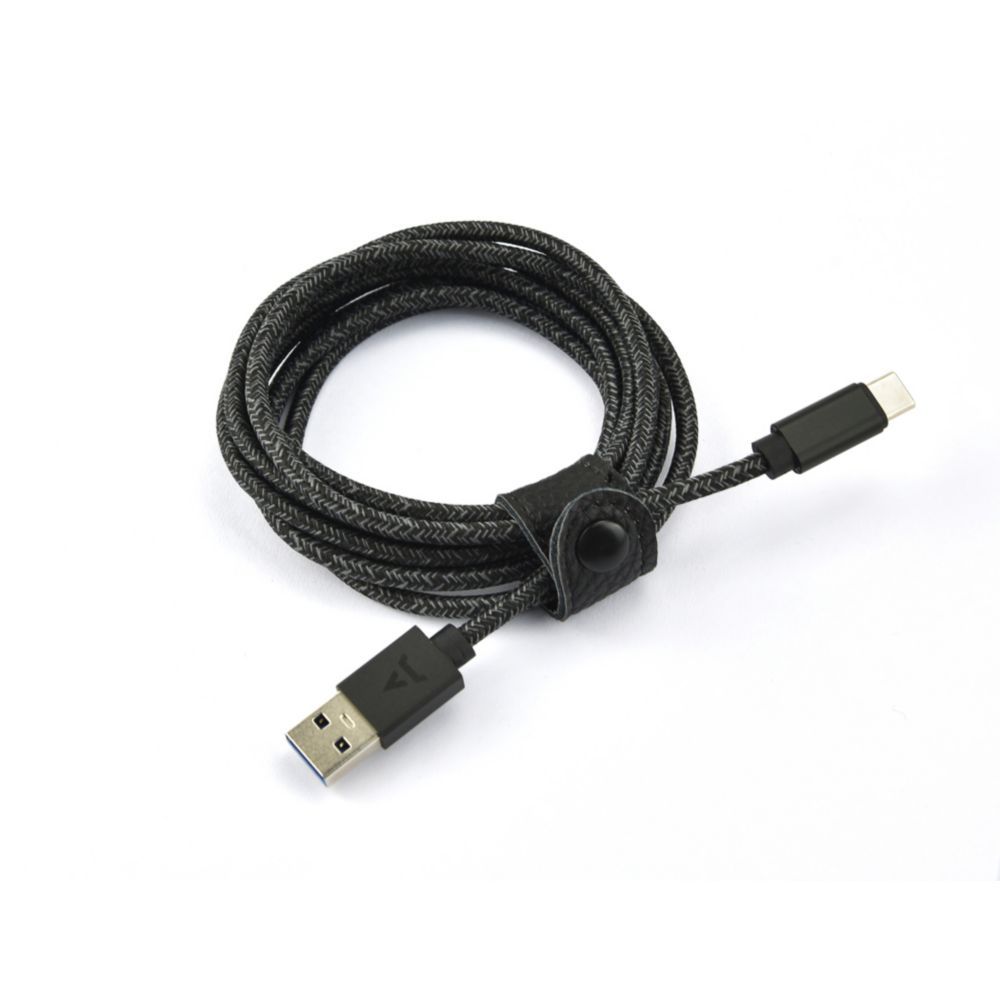 Cable Adeqwat USB-C a USB, Negro, 2m