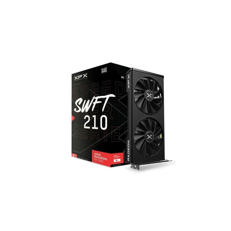 XFX Radeon RX 7600 Speedster Gaming GPU 8GB GDDR6