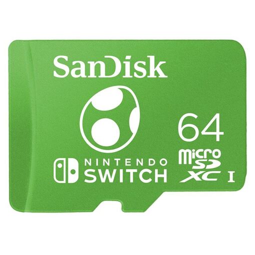 SanDisk Nintendo Switch 64GB MicroSDXC UHS-I Memory Card