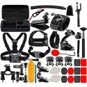 Kit d'accessoires Puluz 50 en 1 pour caméras sportives