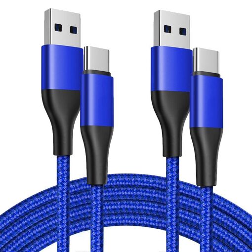 E.F.Connection USB-C 3A Fast Charge Cable 1M (2 Pack) for Samsung Galaxy A Series