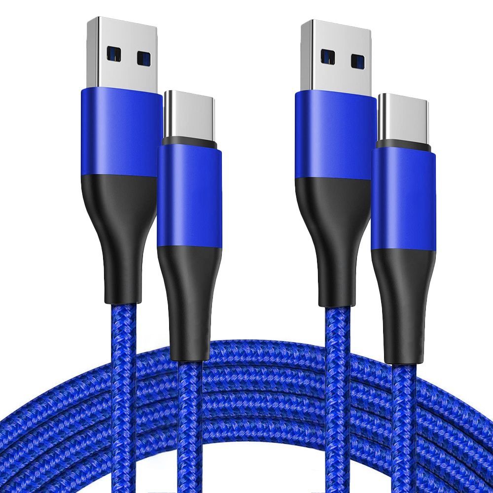 E.F.Connection USB-C 3A Fast Charge Cable 1M (2 Pack) for Samsung Galaxy A Series