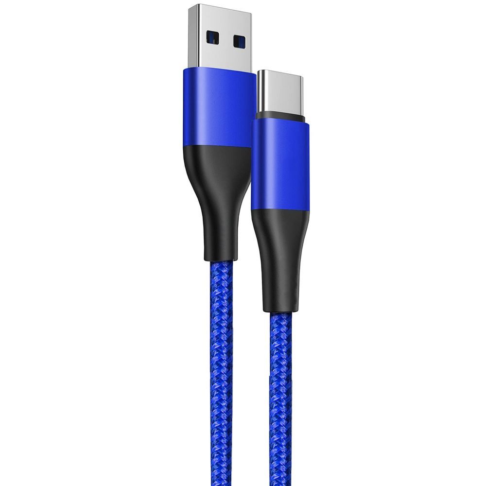 USB-C 1M Rapid Charge 3A Cable for Xiaomi 13 Pro, Ultra, 12T Pro, Mi 11, 10 - Blue