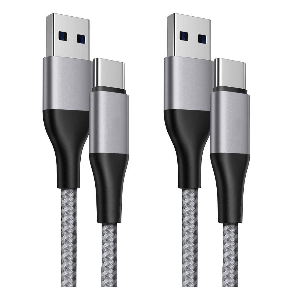 Cables E.F.Connection USB-C 1M con carga rápida 3A (paquete de 2)