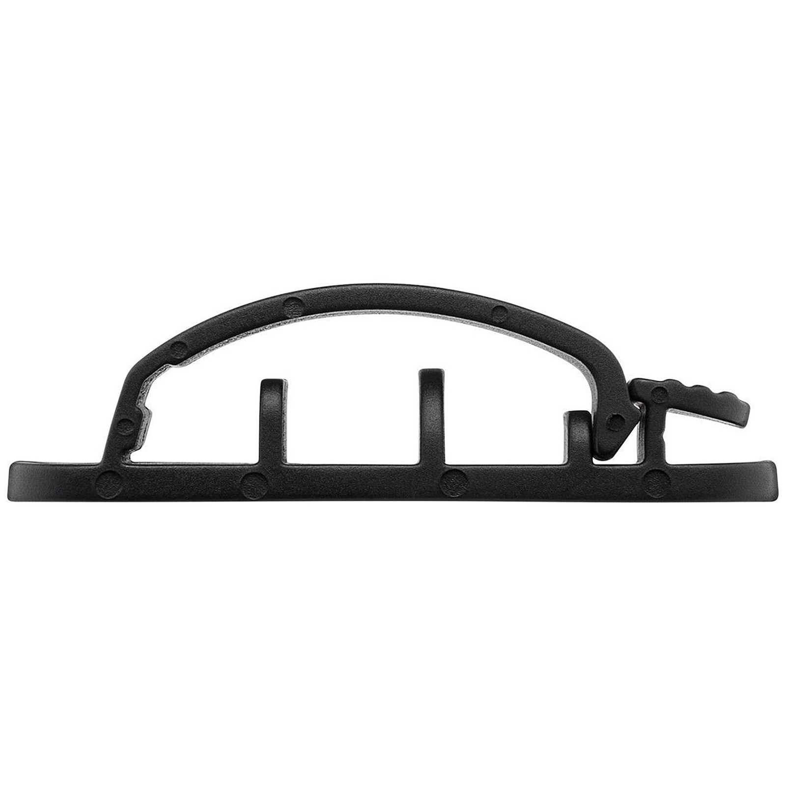 Goobay 3 Slot Cable Management - Black