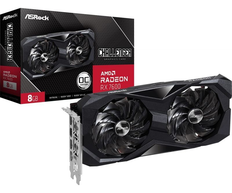 ASRock Radeon RX 7600 Challenger 8GB 8GB GDDR6