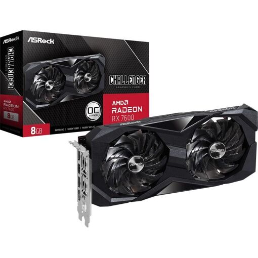 ASRock Radeon RX 7600 Challenger 8 Go 8192 Mo GDDR6