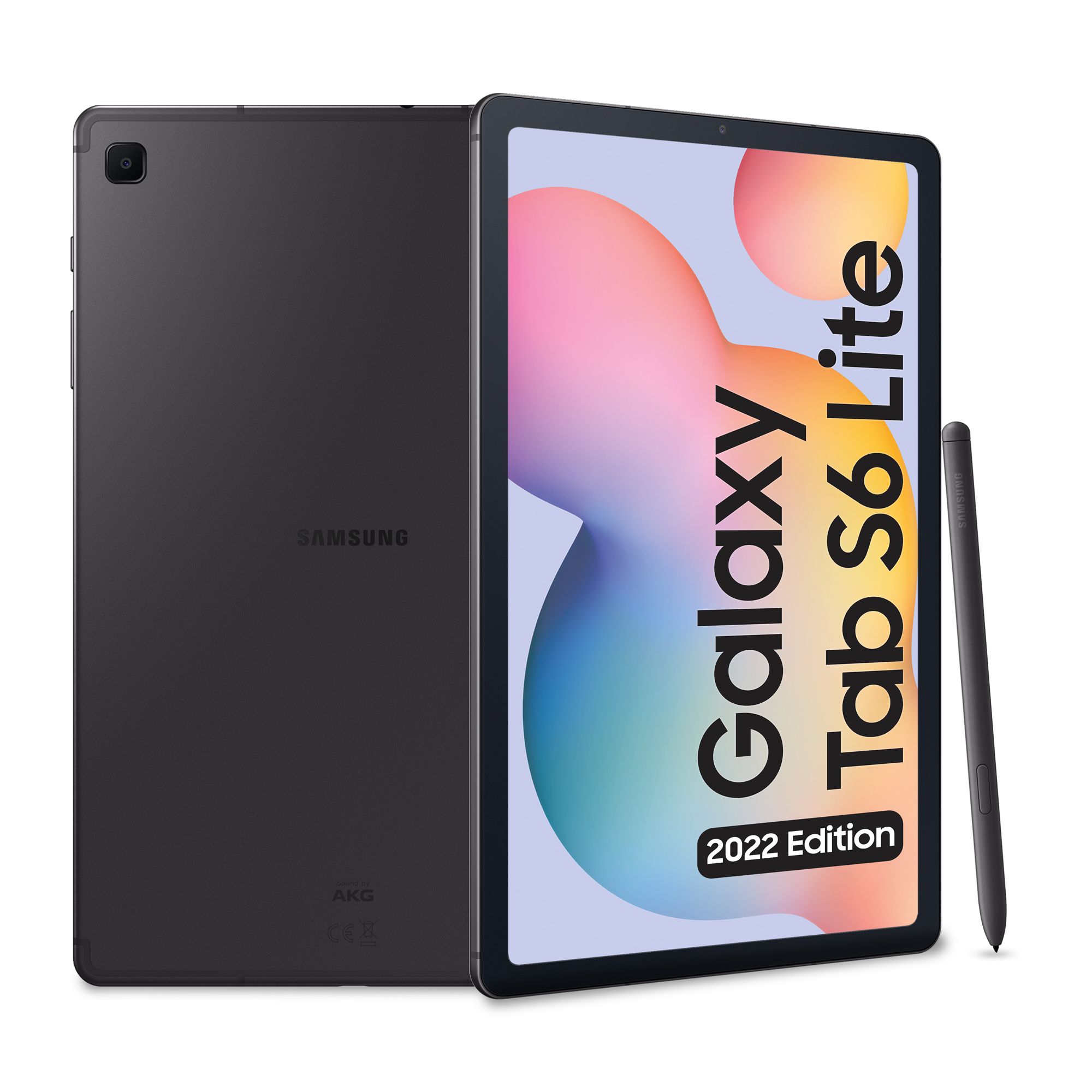 Samsung Galaxy Tab S6 Lite 4G LTE 64GB, 10.4' Display, Qualcomm Snapdragon 720G, 4GB RAM, Android 12, Grey