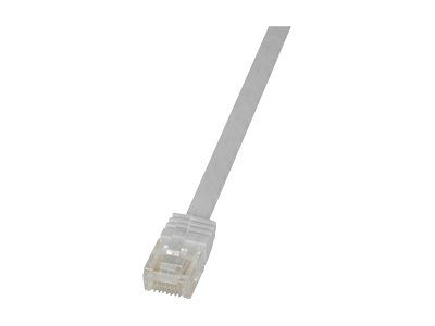 LogiLink 1m Cat6 U/UTP RJ45 Network Cable - White