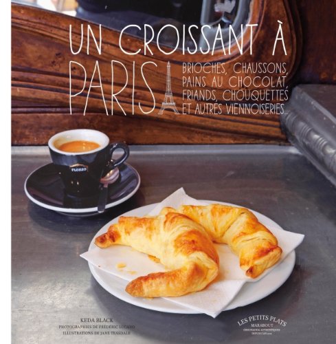 Colección Keda Black: Croissant de París - Pantuflas, brioche, pasteles, rollos y más