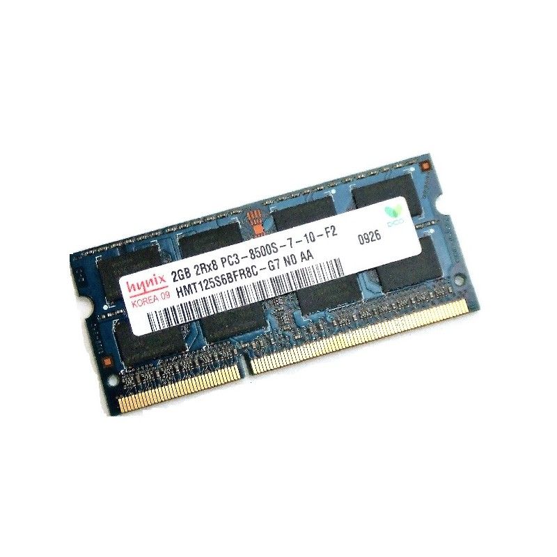 Module de mémoire Hynix SO-DIMM DDR3 2 Go (HMT125S6BFR8C-G7, 1066 MHz, CL7)