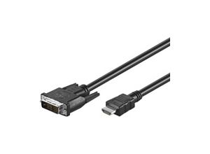 M-Cab HDMI to DVI-D Adapter Cable - 3 ft - Black