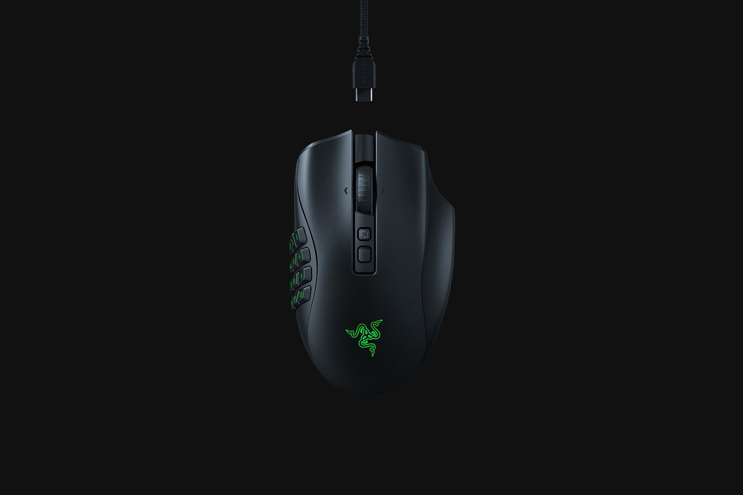 Razer Naga V2 Pro Wireless Gaming Mouse - Black