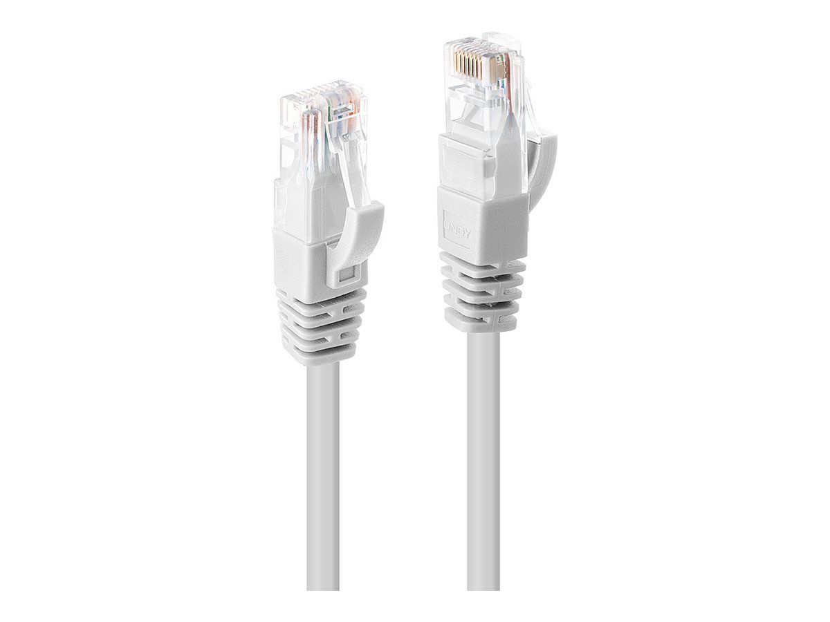 Lindy CAT6 Molded RJ-45 to RJ-45 Cable, White
