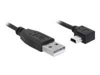 Cable USB Delock 1 m A a Mini-B Negro