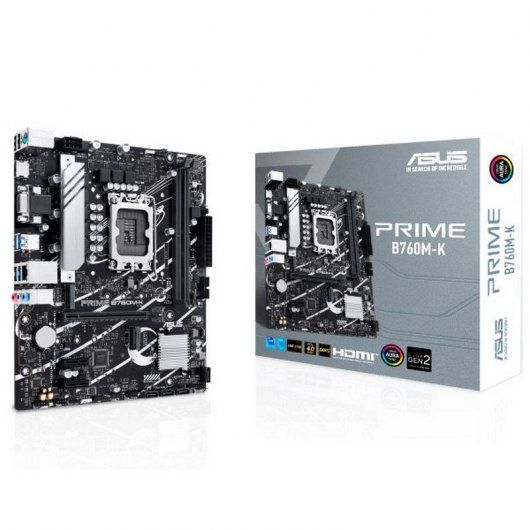 ASUS Prime B760M-K Micro ATX Motherboard