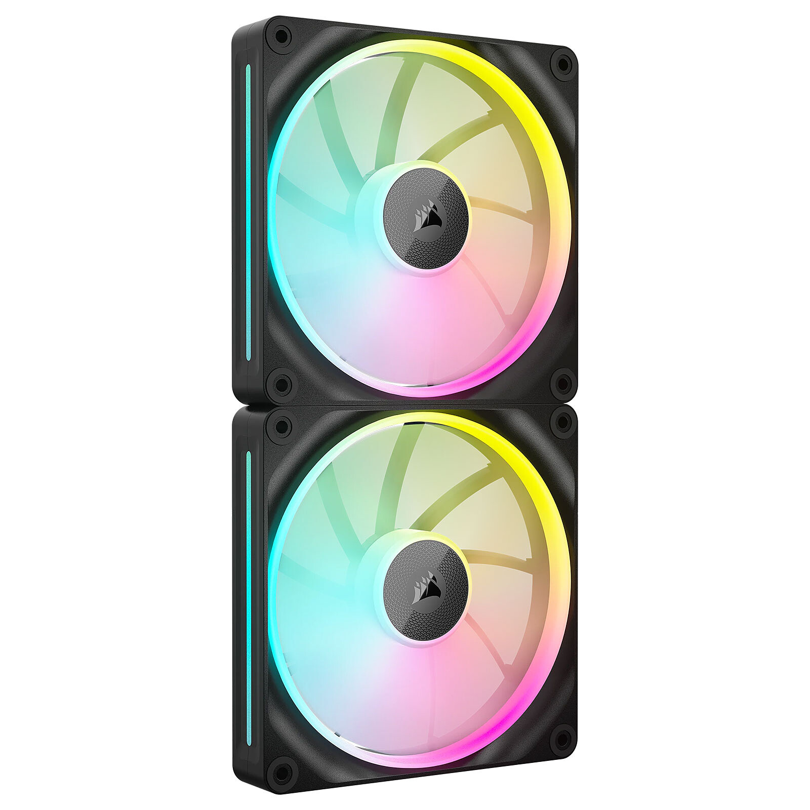 Corsair iCUE LINK LX140 RGB Dual Pack (Black)