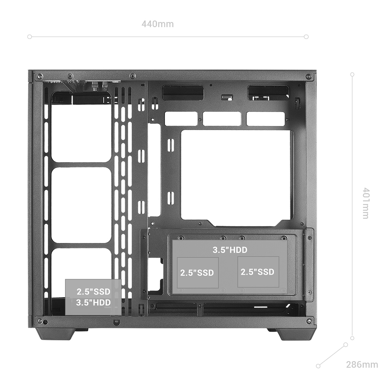 Mars Gaming MC-3TCORELCD (Black)