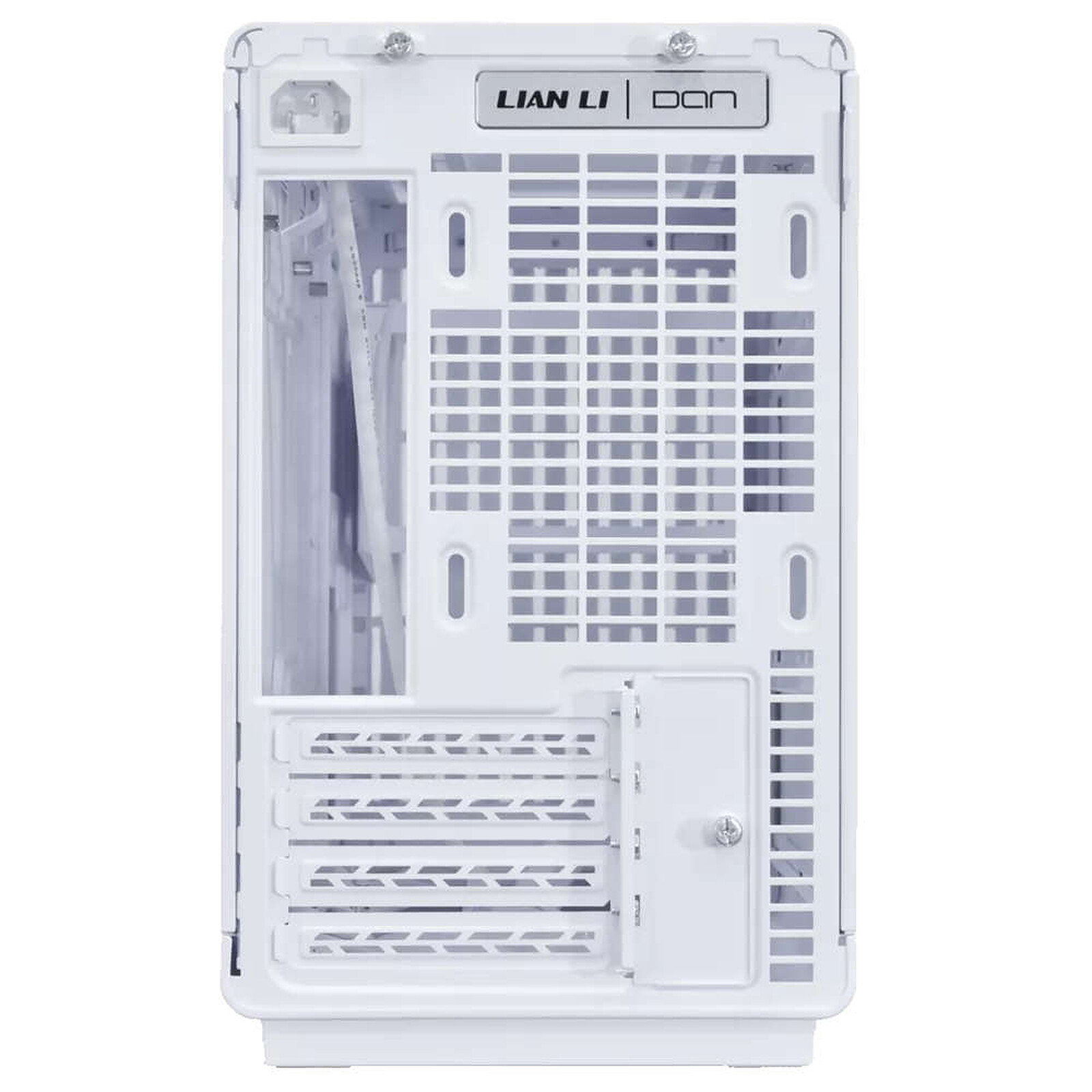 Lian Li A3-mATX Glass (White/Dark Wood)