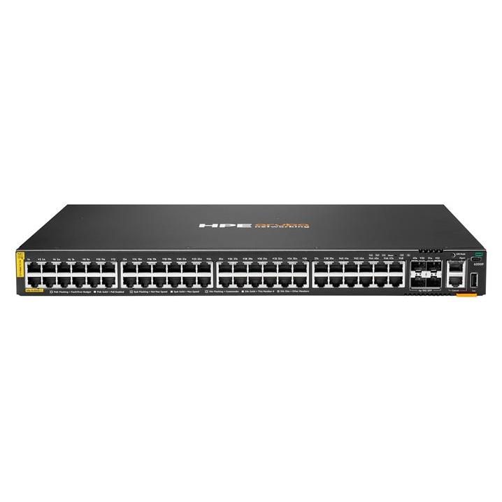 Conmutador HP Aruba Networking CX 6200F 48G Clase 4 PoE 4SFP+ 740W