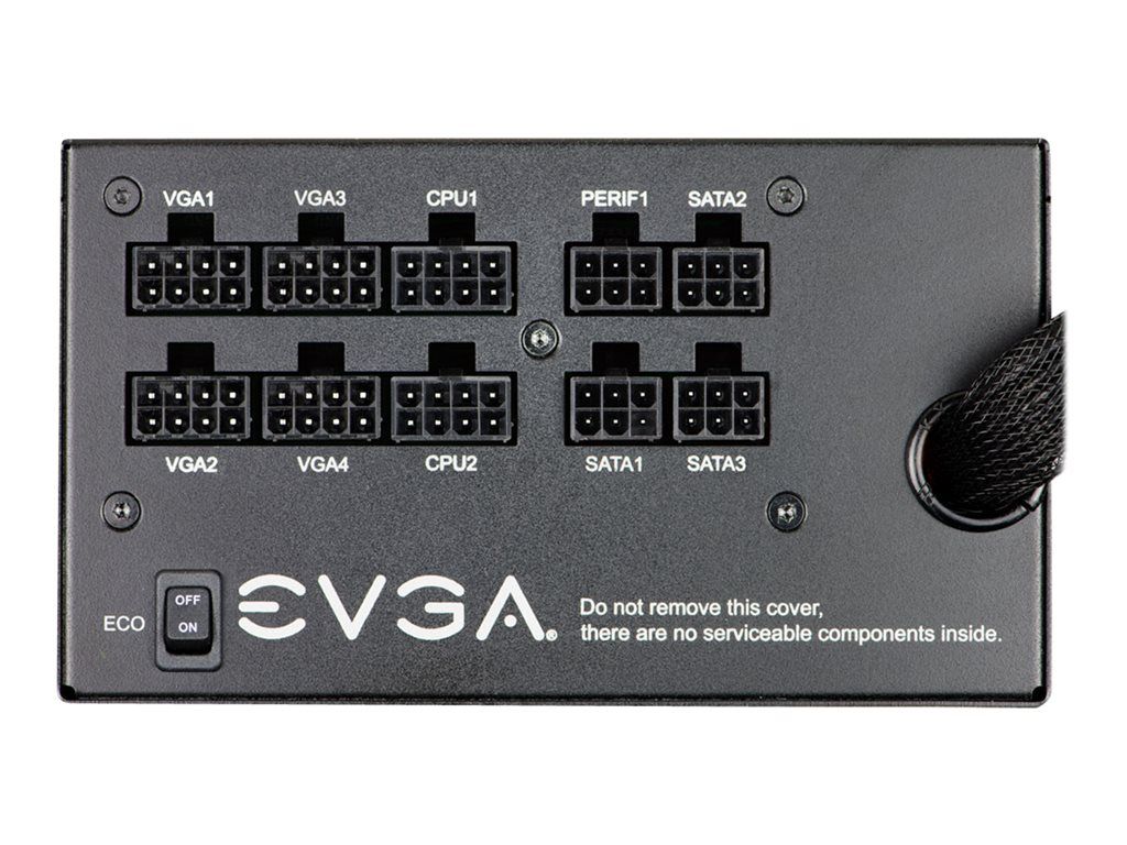 EVGA 750 GQ - Alimentation PC - ATX - 80 PLUS Gold - CA 100-240 V - 750 watt - PFC active