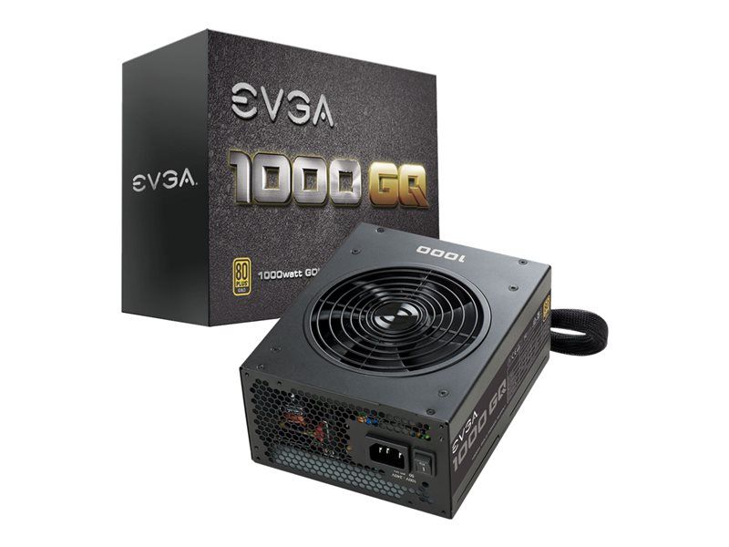 EVGA 1000GQ - Internal Power Supply - ATX - 80 PLUS Gold - 100-240V AC - 1000W - Active PFC