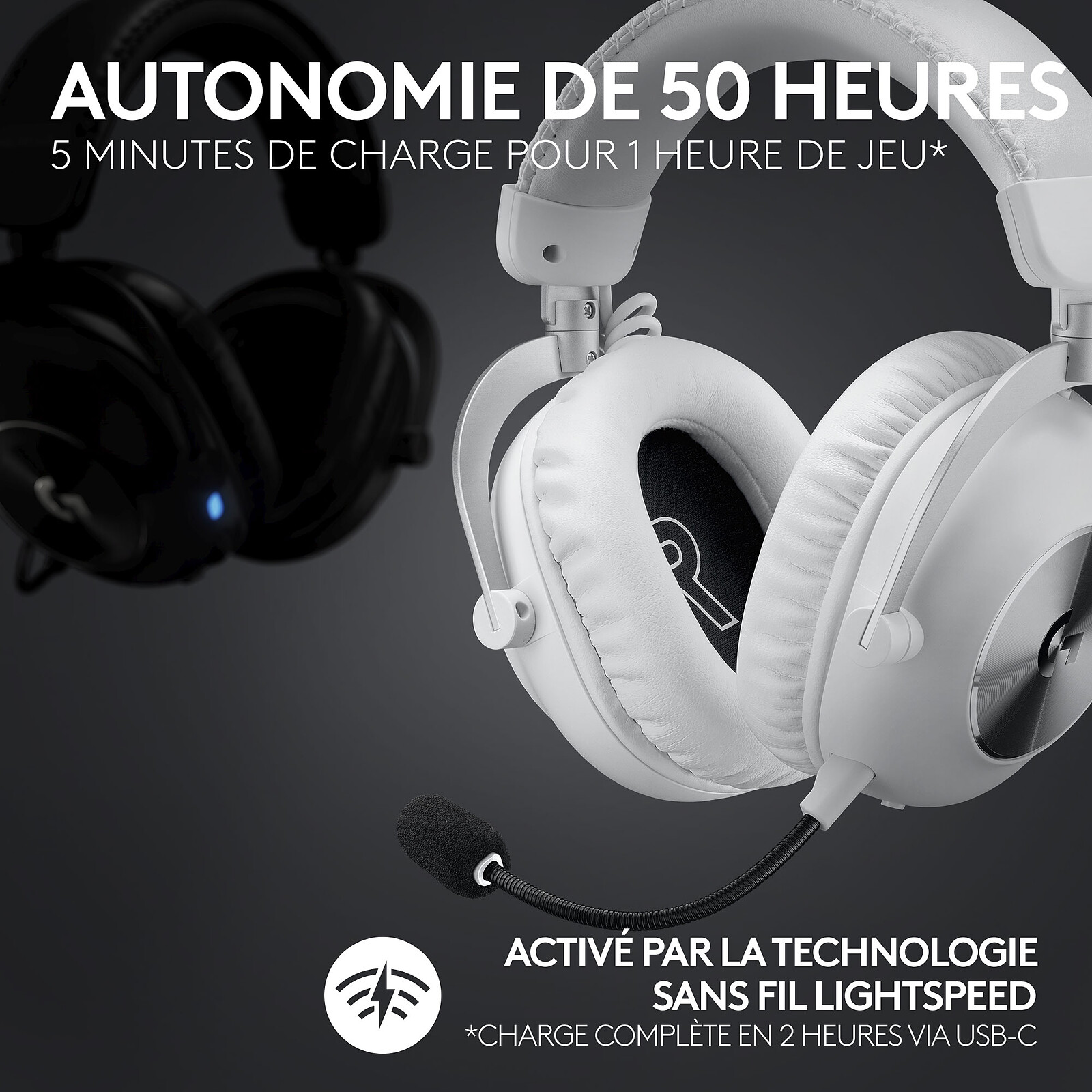 Logitech G Pro X 2 Lightspeed (Blanco)