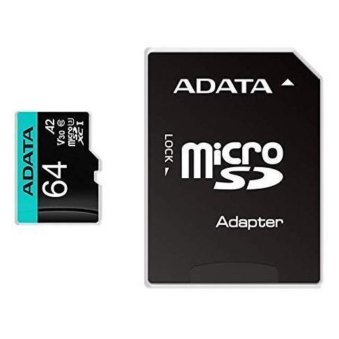 Tarjeta de memoria ADATA Premier Pro 64 GB MicroSDXC UHS-I Clase 10