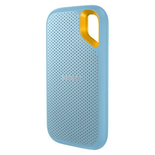 SanDisk Extreme SSD - 1TB - Encrypted - External (Portable) USB 3.2 Gen 2 (USB-C Connector) - AES 256-bit - Sky Blue