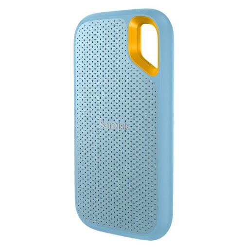 SanDisk Extreme Portable SSD - 2TB - Crypted - USB 3.2 Gen 2 (USB-C) - AES 256-bit - Sky Blue