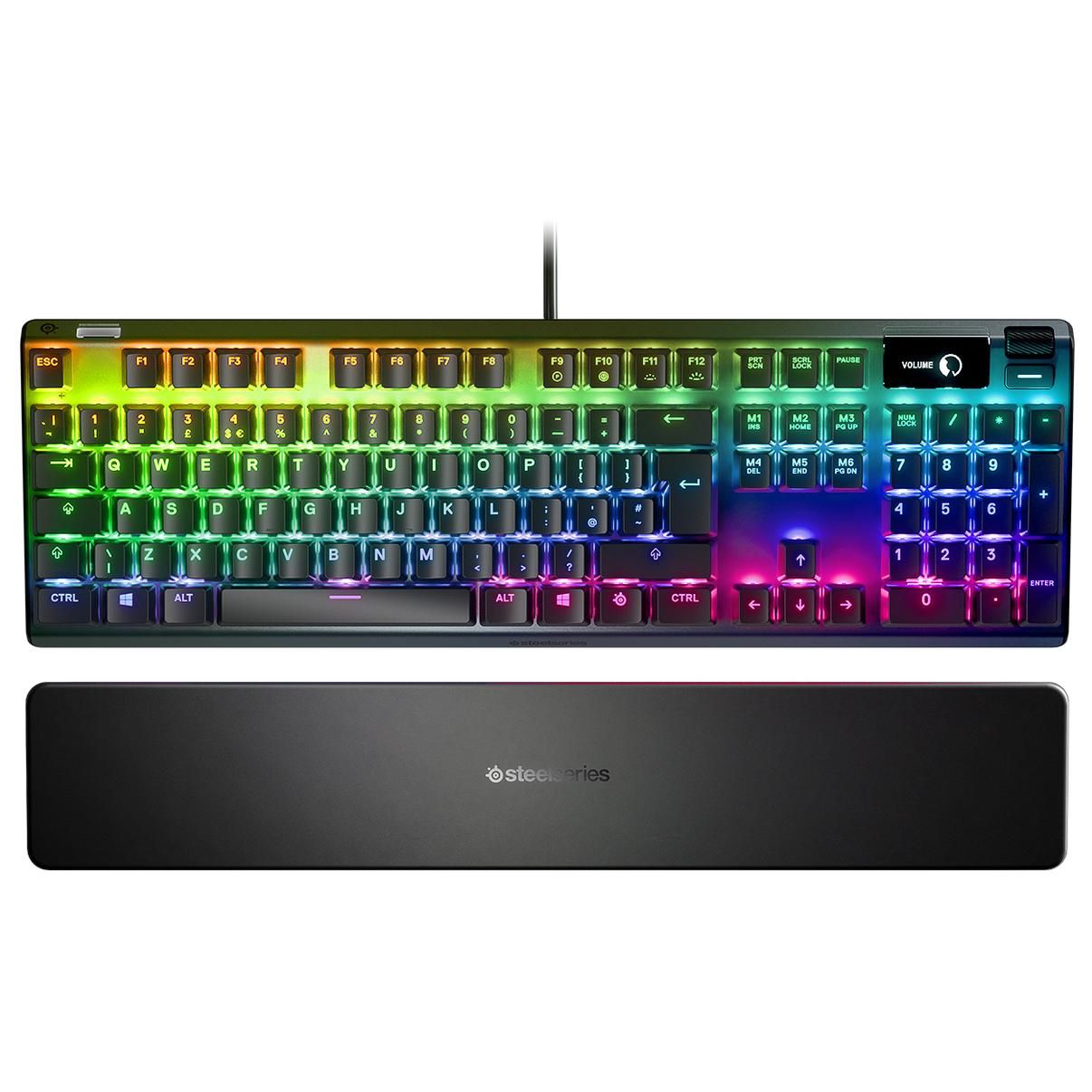 Clavier de jeu SteelSeries Apex Pro QWERTZ Allemand Noir