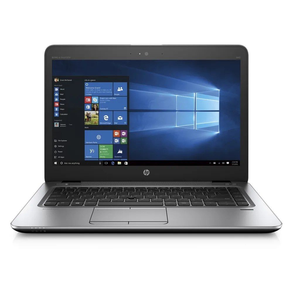 HP EliteBook 840 G3 - 14" Intel Core i5, 8GB RAM, 256GB SSD, Windows 10 Pro, Silver