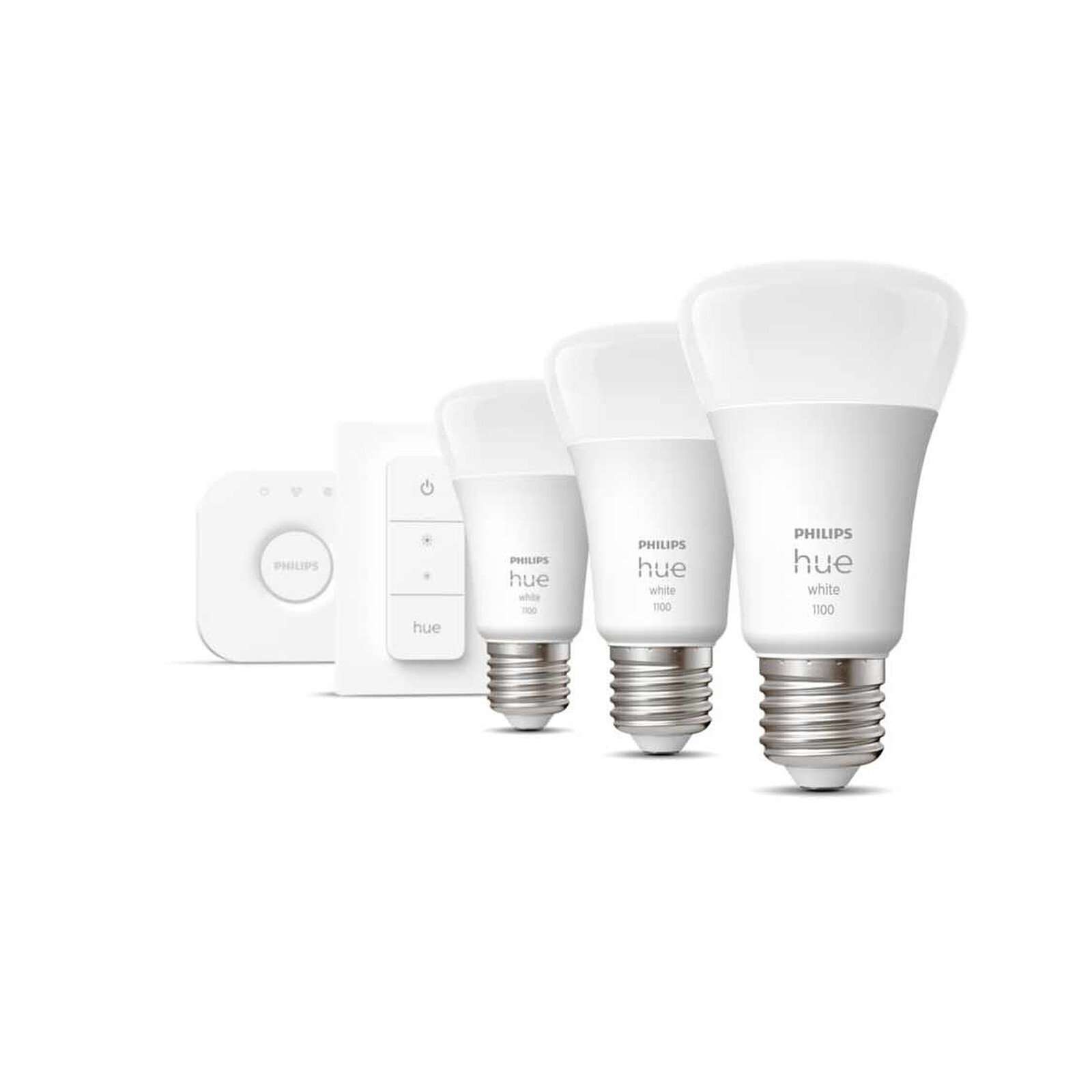 Philips Hue White Ambiance Starter Kit E27 A60 9.5 W Bluetooth x 3