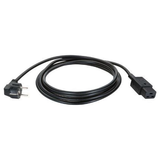 Cable Bachmann de 3 m con conector C19, negro