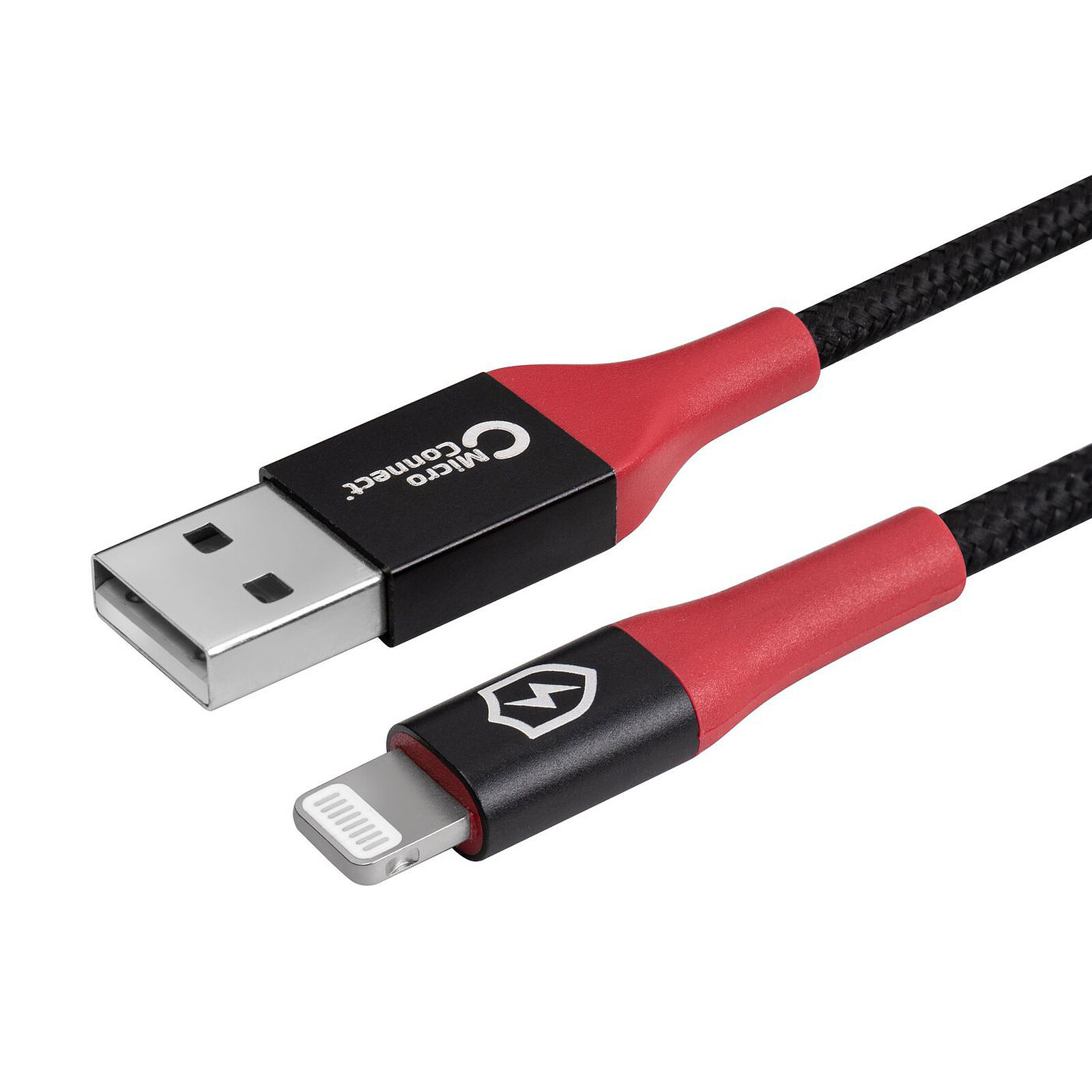 MicroConnect Safe Charge USB-A to Lightning Data Blocker cable 1.5m