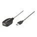 Manhattan 519779 USB 2.0 Cable 5m A to B Silver