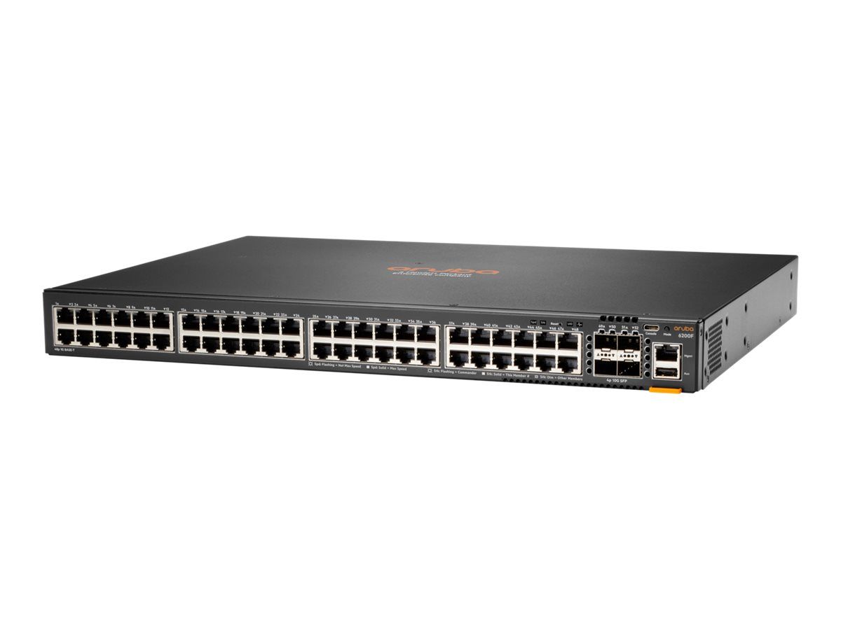 Conmutador HP Aruba CX 6200F 48G 4 SFP+