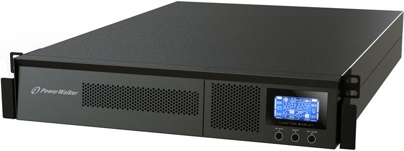 BlueWalker PowerWalker VFI 1000RM LCD - Inverter - 900W - 1000VA - 7Ah - RS-232, USB - 6 output connectors